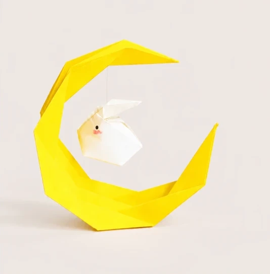 Crescent Paper Moon