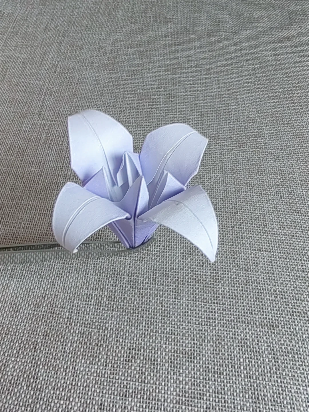 Finished Curled Paper Iris