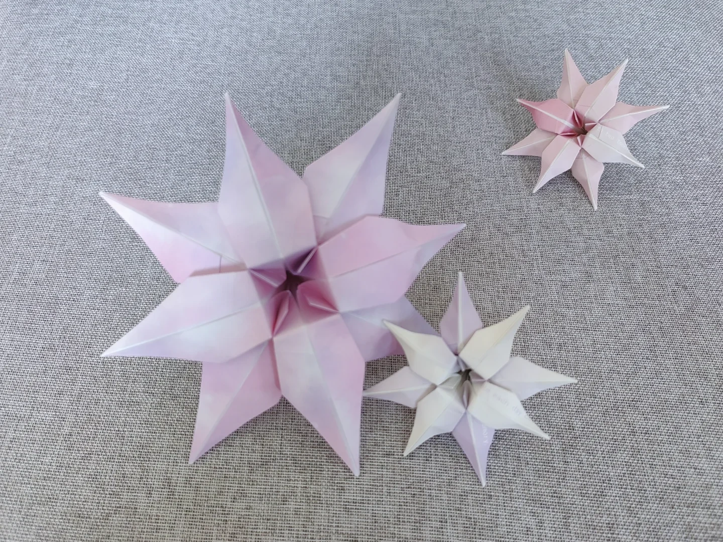 Finished Double-Layer Clematis Star