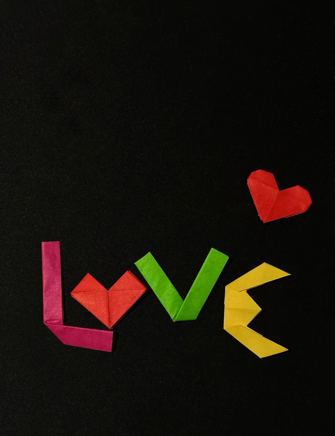 Finished Paper LOVE Letter Set