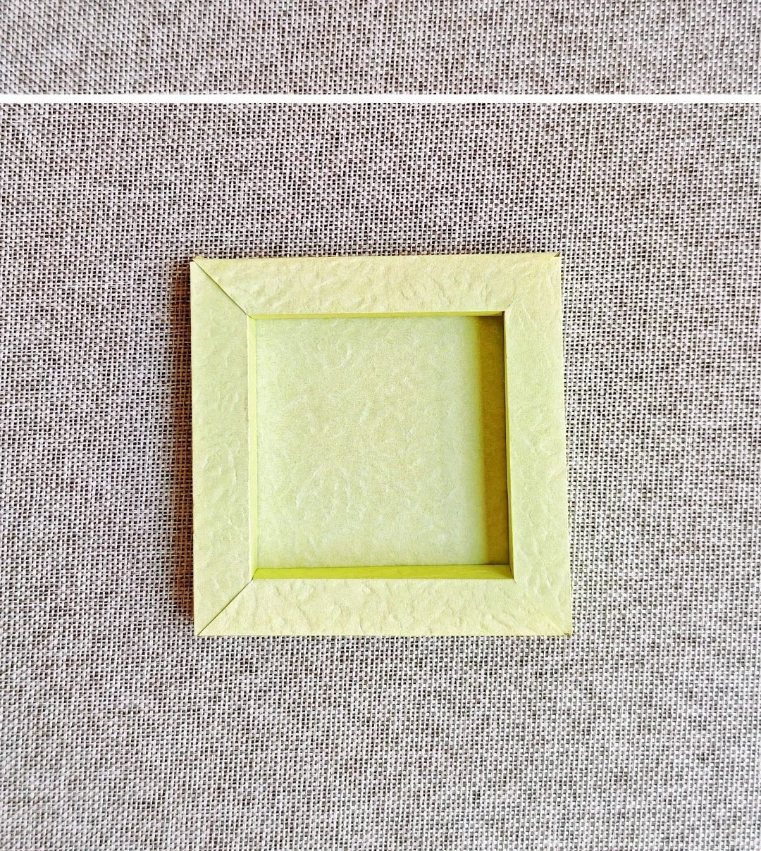 Finished Folded Paper Display Frame