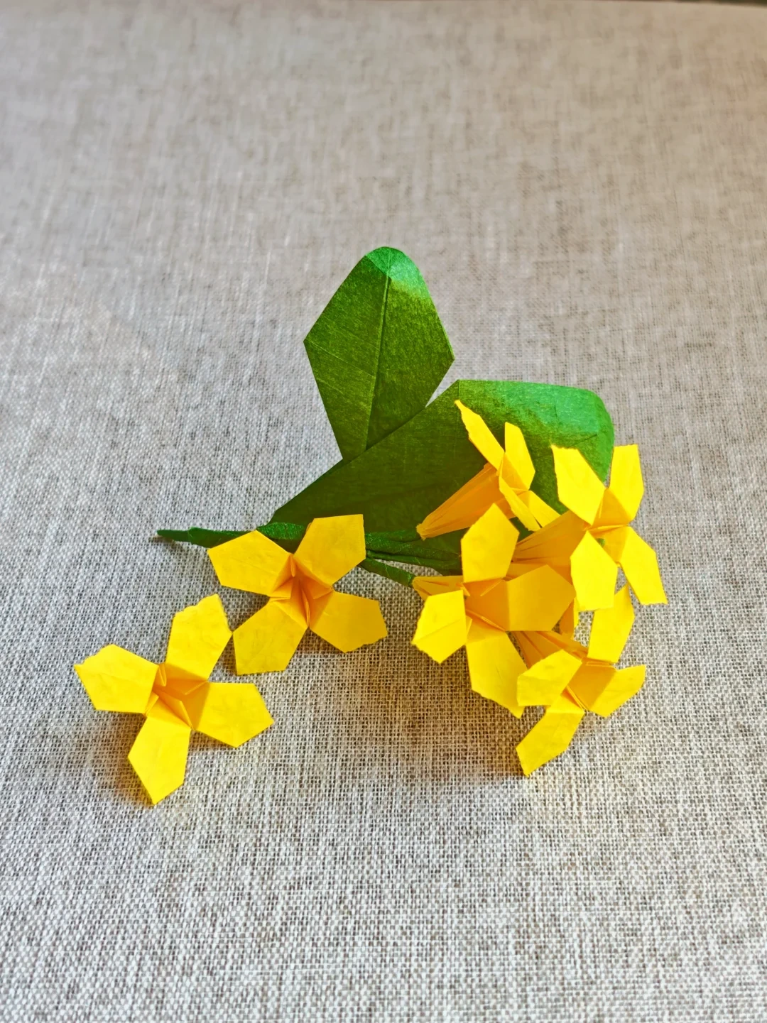 Finished Four-Petal Osmanthus Blossom