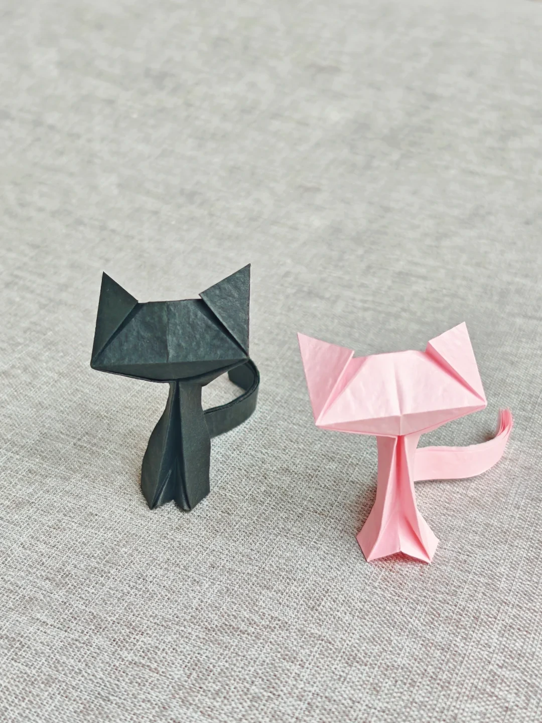 Finished Long-Tailed Paper Cat
