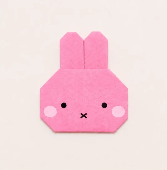 Finished Miffy-Inspired Bunny Face