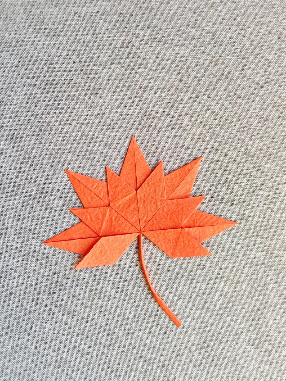 Finished Modular Maple Leaf
