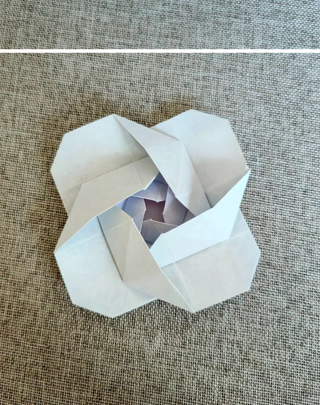 Finished Nested Paper Jasmine