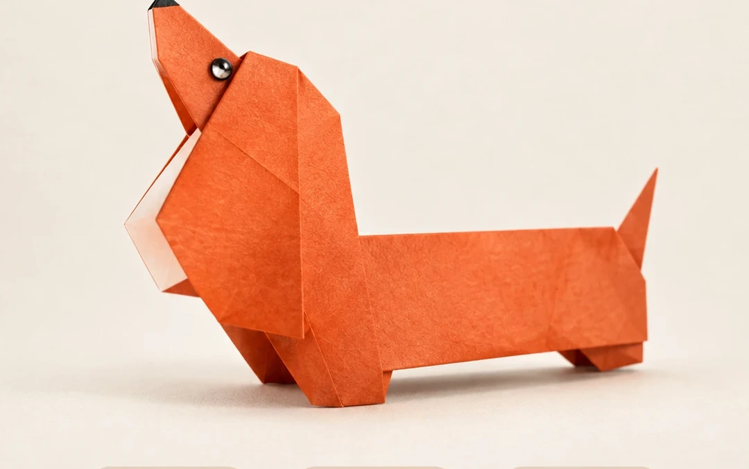 Paper Dachshund
