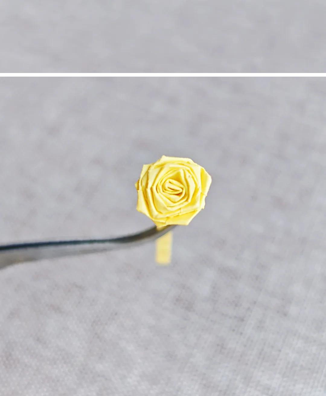 Finished Rolled Paper Strip Rose