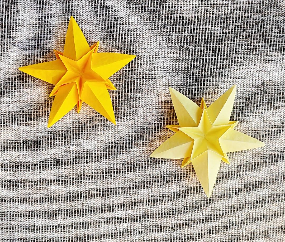 Finished Sculpted Five-Point Star