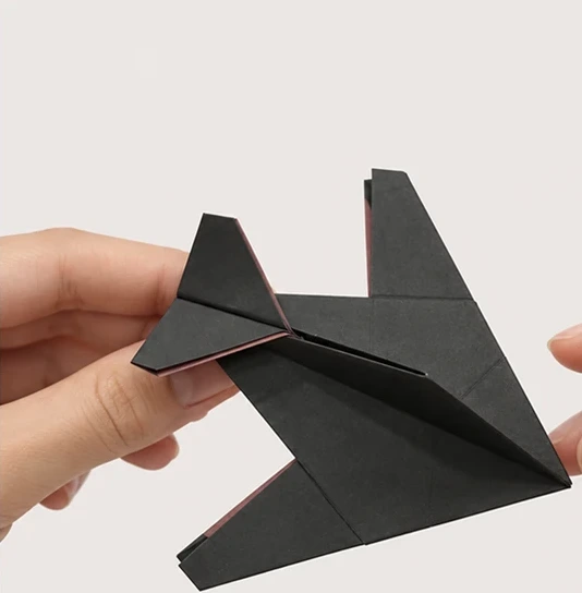 Sculpted Paper Fighter Jet