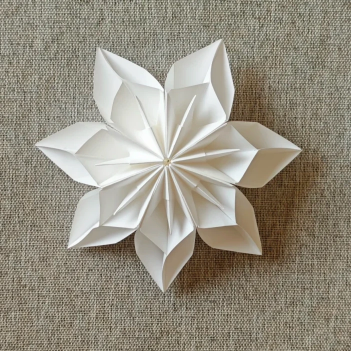 Finished Seven-Petal Snow Lotus