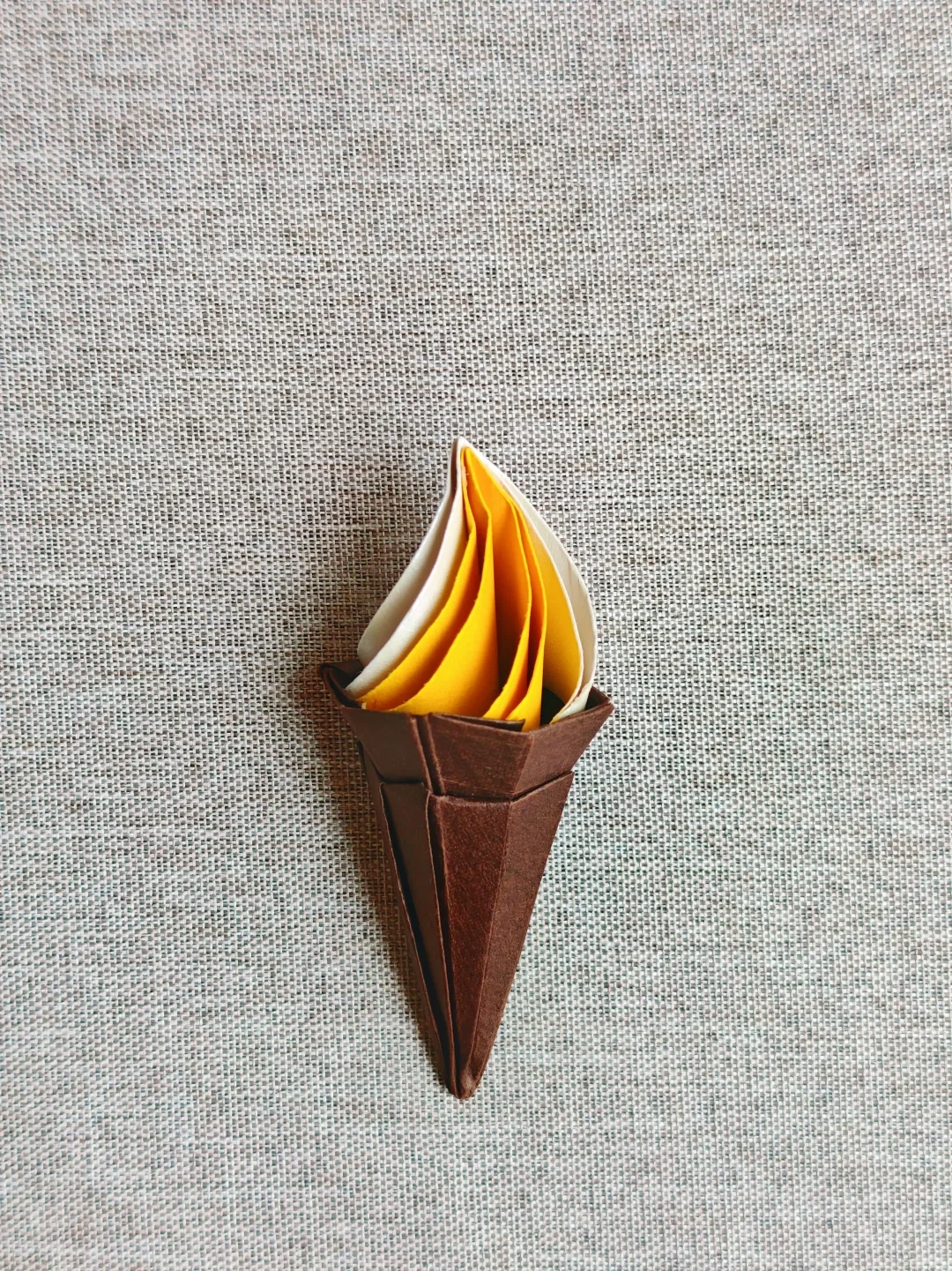 Finished Swirled Paper Ice Cream