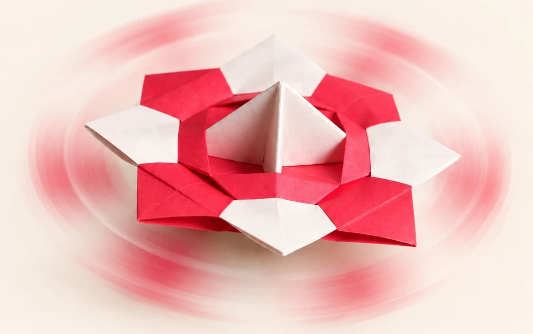 Finished Three-Piece Spinning Top